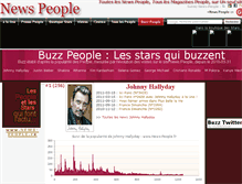 Tablet Screenshot of buzz.news-people.fr