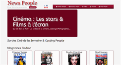 Desktop Screenshot of cinema.news-people.fr